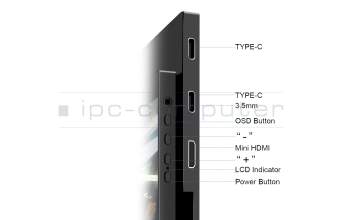 portabler Monitor 15.6 FHD USB-C/HDMI für MSI Bravo 15 C7UCXK/C7UCXP (MS-158N)