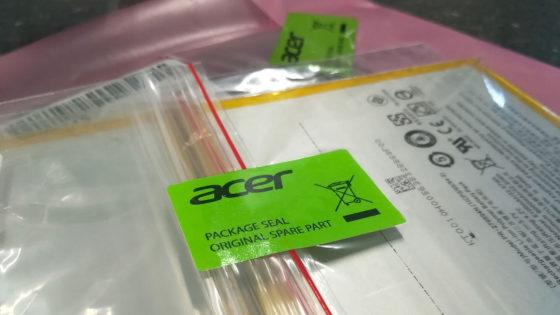 Original Acer oder Fälschung bzw. Grauware?