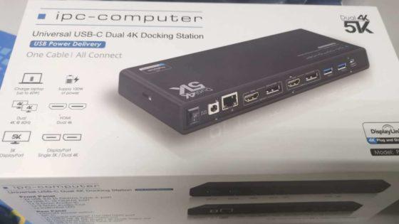 IPC Docking Station – USB-C Dual 4K