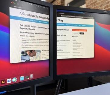 MacBook M1: Zwei Monitore nutzen und Tab &uuml;ber beide Bildschirme. Geht das?