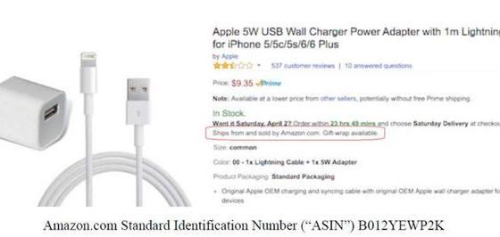 Apple poursuit un vendeur Amazon : 90% de contrefaçons ?