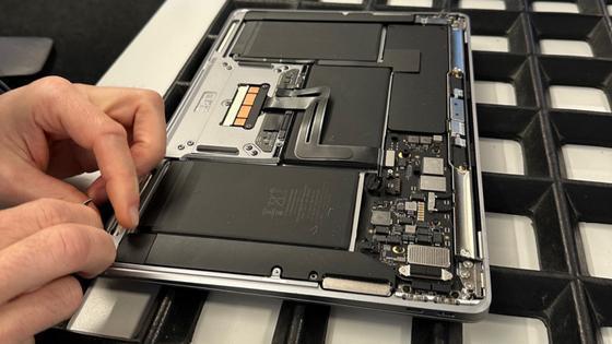 Akkuwechsel beim MacBook Air M1 (13 ‚ 2020)