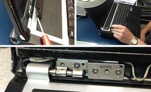 25 juin 2013 Défaut de conception sur le MSI Notebook MS-1722. Les fixations de l'écran sont mal exécutées. Conséquence : des fissures récurrentes sur le cadre avant de l'écran.