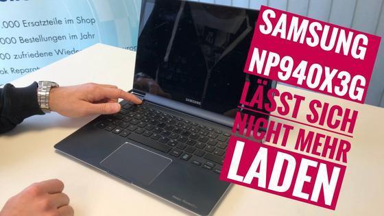 Samsung NP940X3G no longer charges