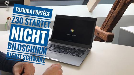 El Toshiba Portégé Z30 no enciende