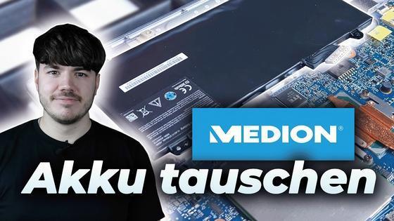 Wie wechsle ich den Akku an meinem Medion Laptop? - Akoya‚ Erazer Akku tauschen!