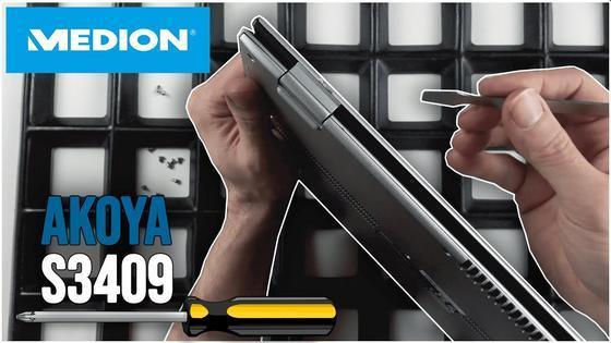Medion Akoya S3409 por dentro &ndash; cambiar, reemplazar, ampliar - Tutorial
