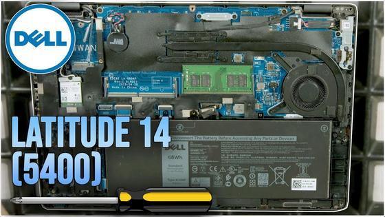 Dell Latitude 14 (5400) von Innen - RAM‚ SSD‚ Akku‚ L&uuml;fter wechseln