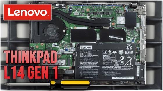ThinkPad L14 Gen 1 from Inside - Replacing RAM, SSD, Battery, Fan