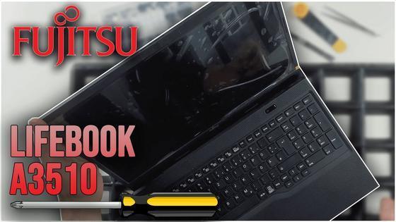Fujitsu LifeBook A3510 von Innen - RAM‚ SSD‚ Akku‚ L&uuml;fter wechseln