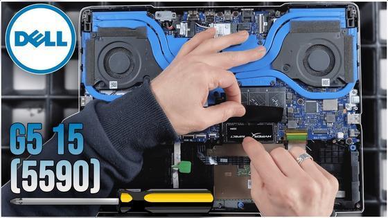 Dell G5 15 (5590) von Innen - RAM‚ SSD‚ Akku‚ L&uuml;fter wechseln
