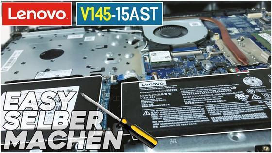 Lenovo V145-15AST von Innen - RAM‚ SSD‚ Akku‚ L&uuml;fter wechseln - Guide