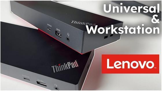 Lenovo Thunderbolt 4 Dock Review - Universal oder Workstation? - Lenovo Docking Station Vergleich