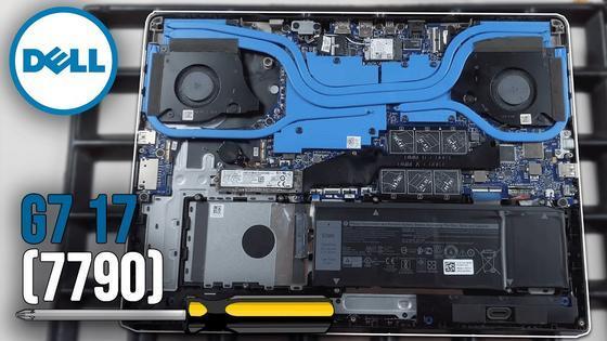 Dell G7 17 (7790) von Innen - RAM‚ SSD‚ Akku‚ L&uuml;fter wechseln