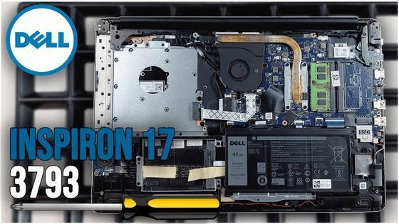 Dell Inspiron 17 (3793) von Innen &ndash; tauschen‚ wechseln‚ erweitern - Tutorial
