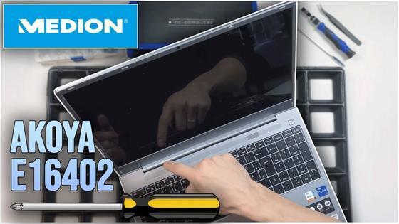 Medion Akoya E16402 por dentro: Cambiar RAM, SSD, batería y ventilador