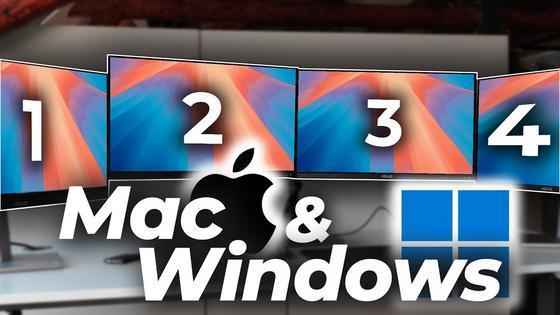 3 Monitore am MacBook oder Windows Laptop verbinden: Die beste L&ouml;sung (2025)