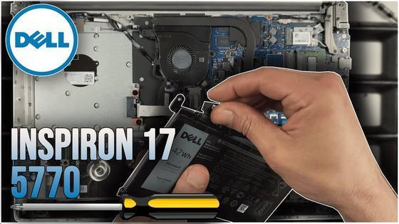 Dell Inspiron 17 (5770) von Innen - RAM‚ SSD‚ Akku‚ L&uuml;fter wechseln