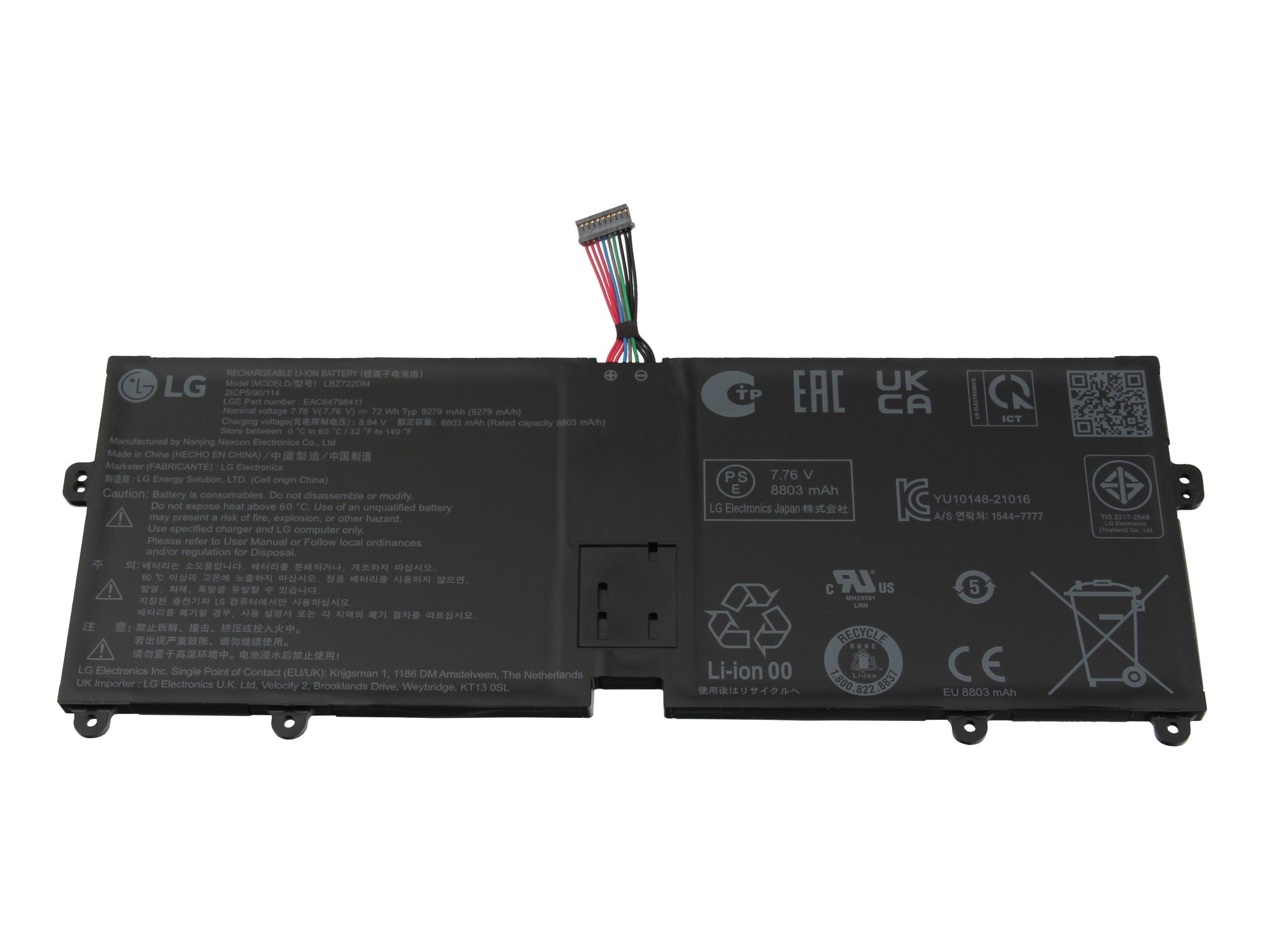 Informationen zur Produktsicherheit