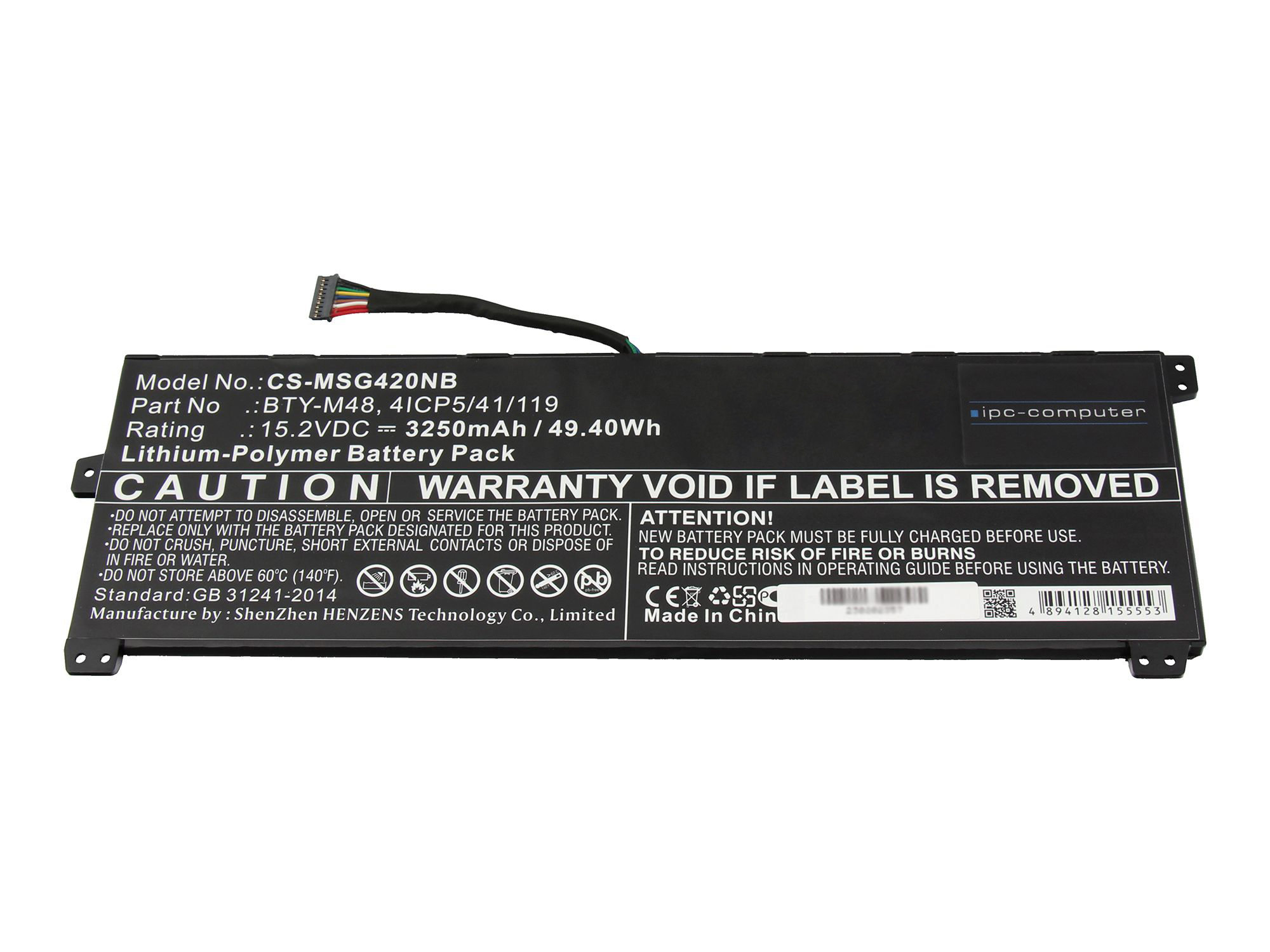 Informationen zur Produktsicherheit