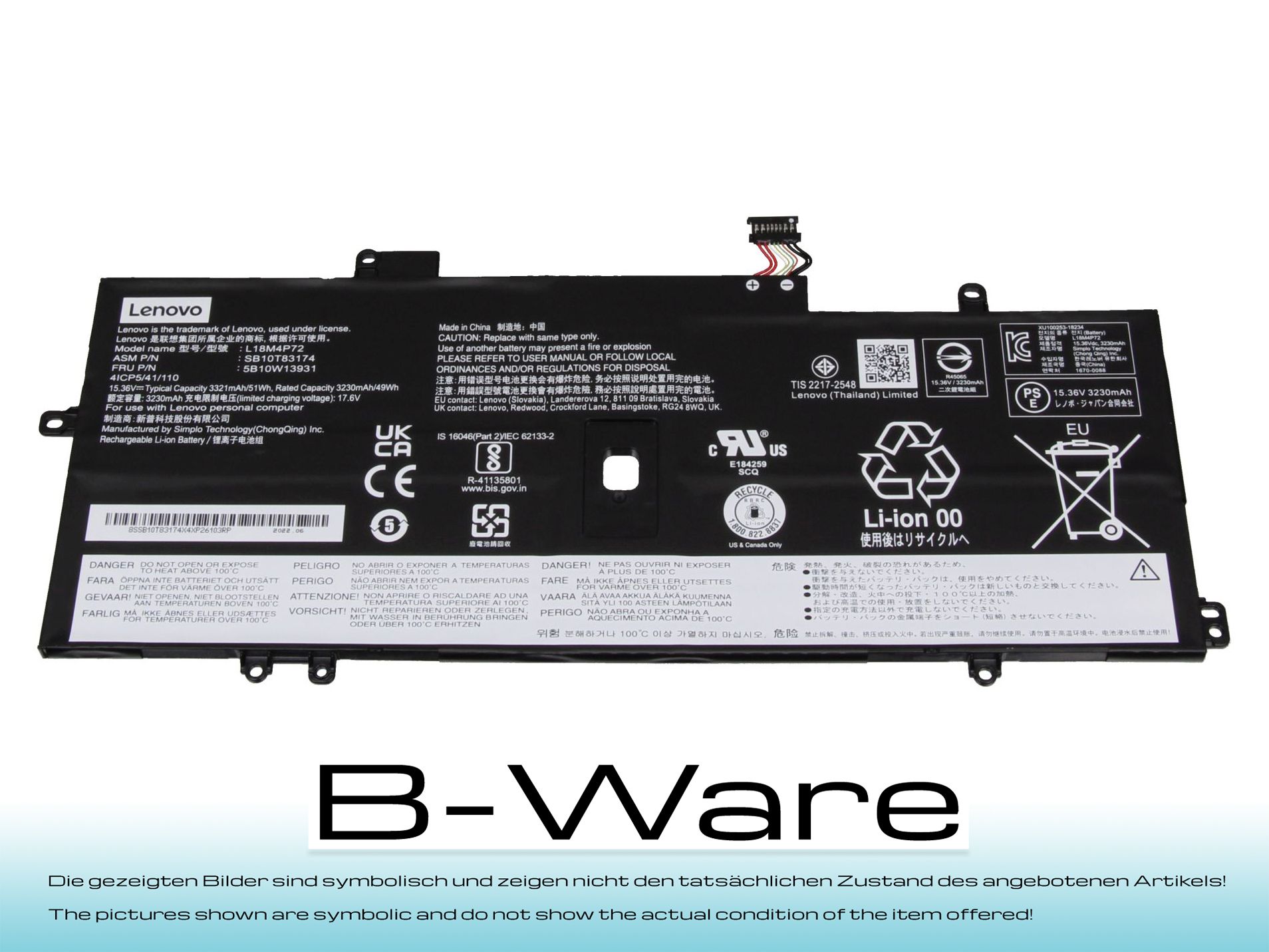 Informationen zur Produktsicherheit