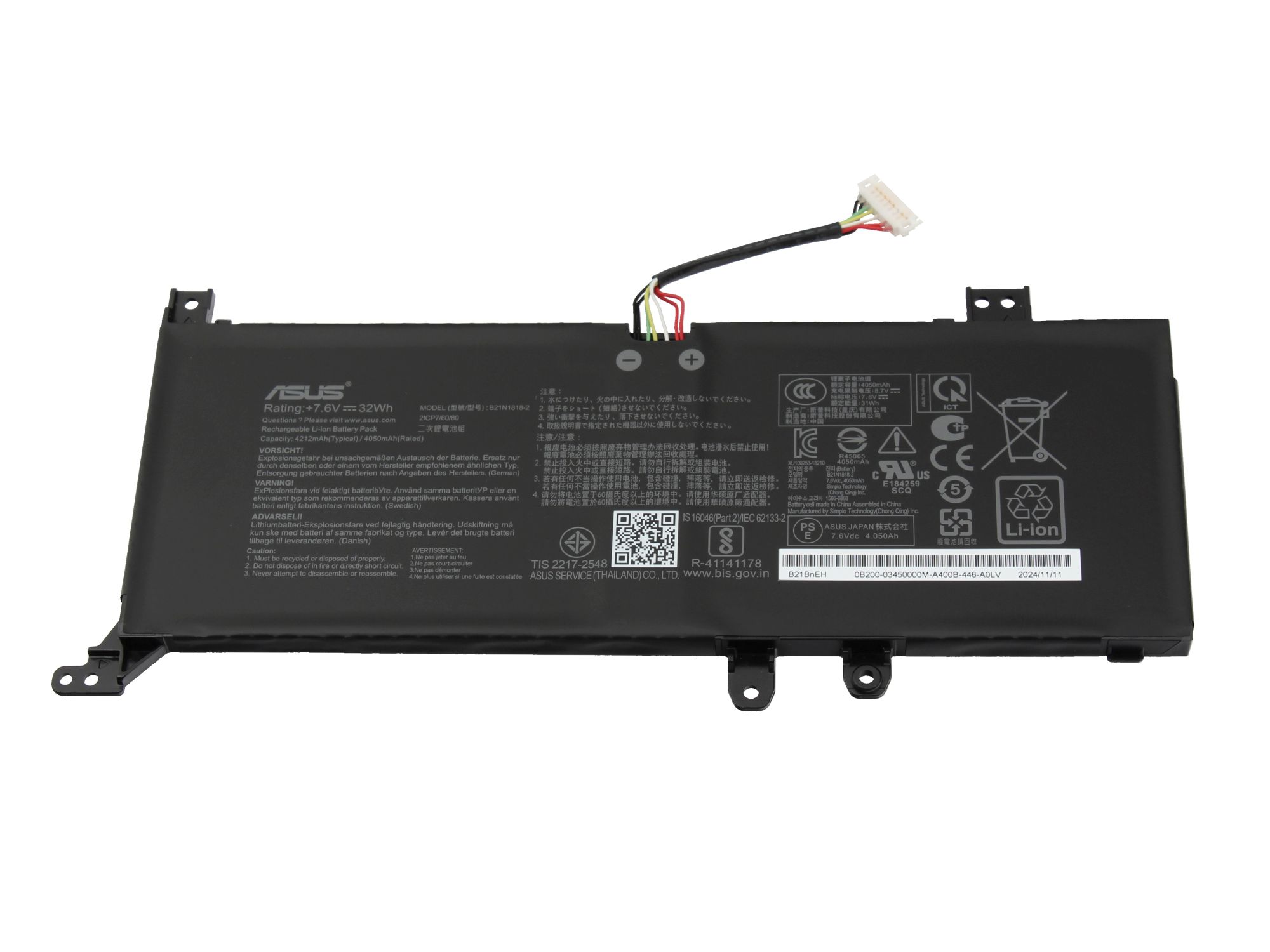 Informationen zur Produktsicherheit