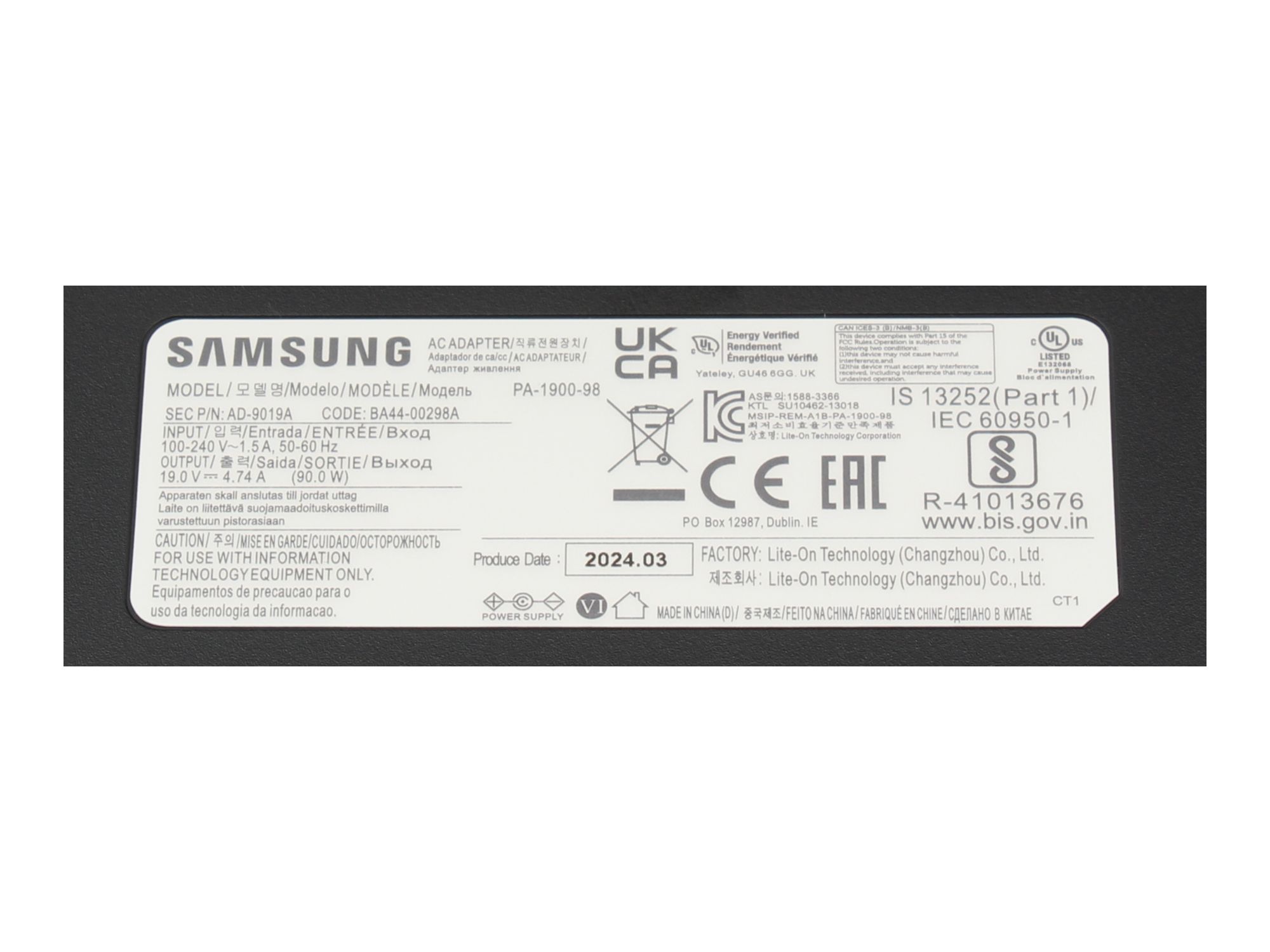 Informationen zur Produktsicherheit