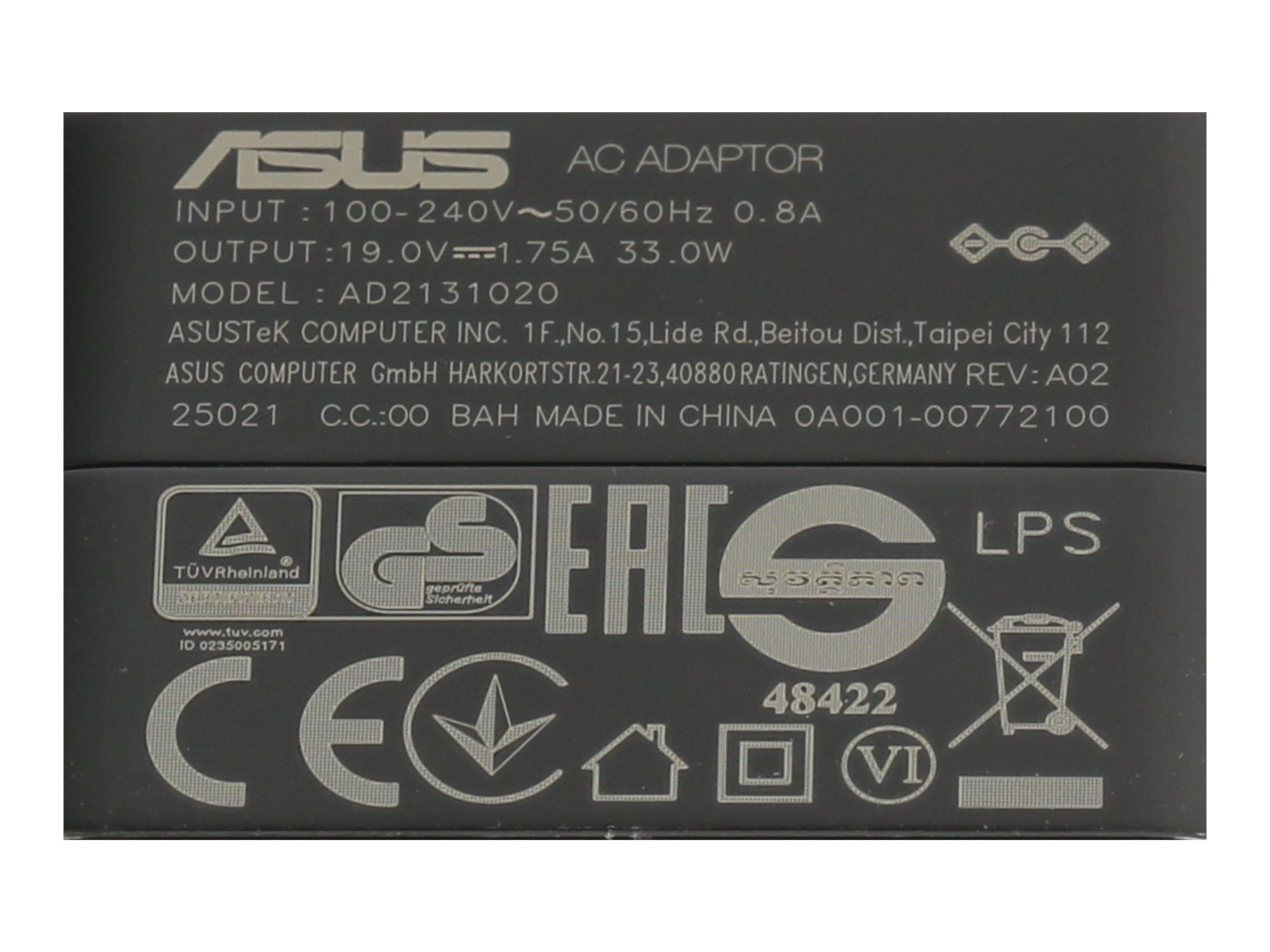 Informationen zur Produktsicherheit