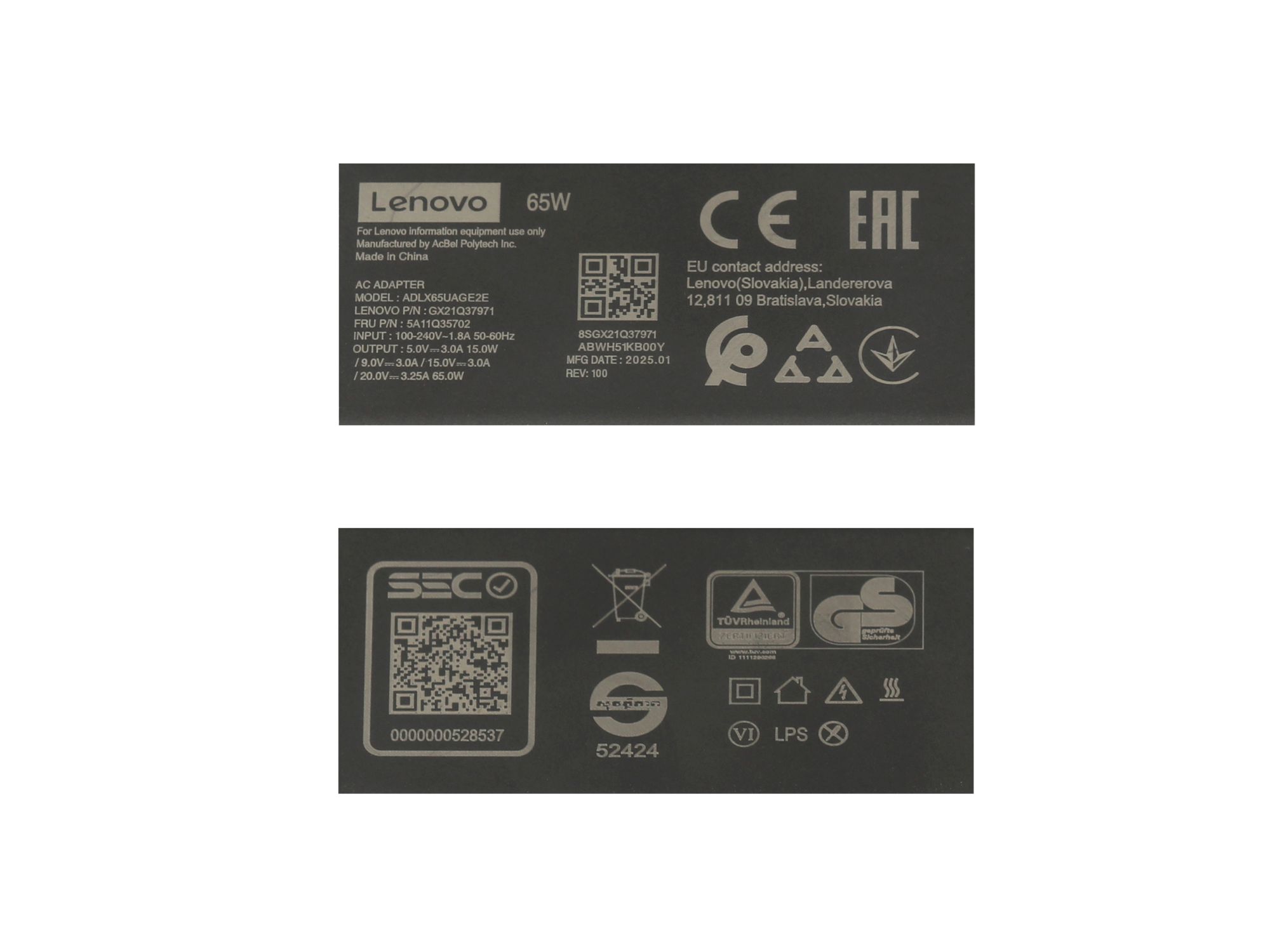 Informationen zur Produktsicherheit