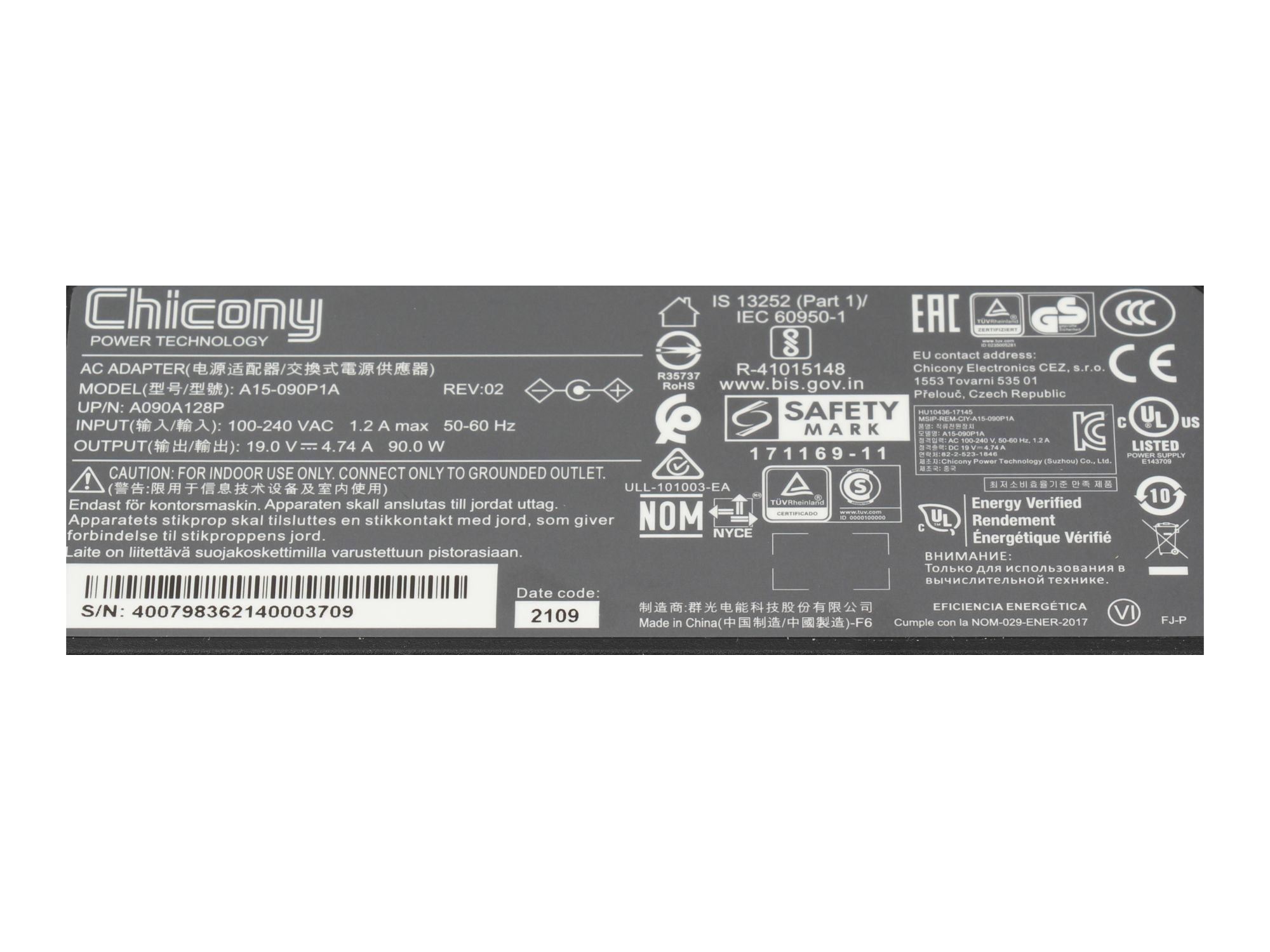 Informationen zur Produktsicherheit