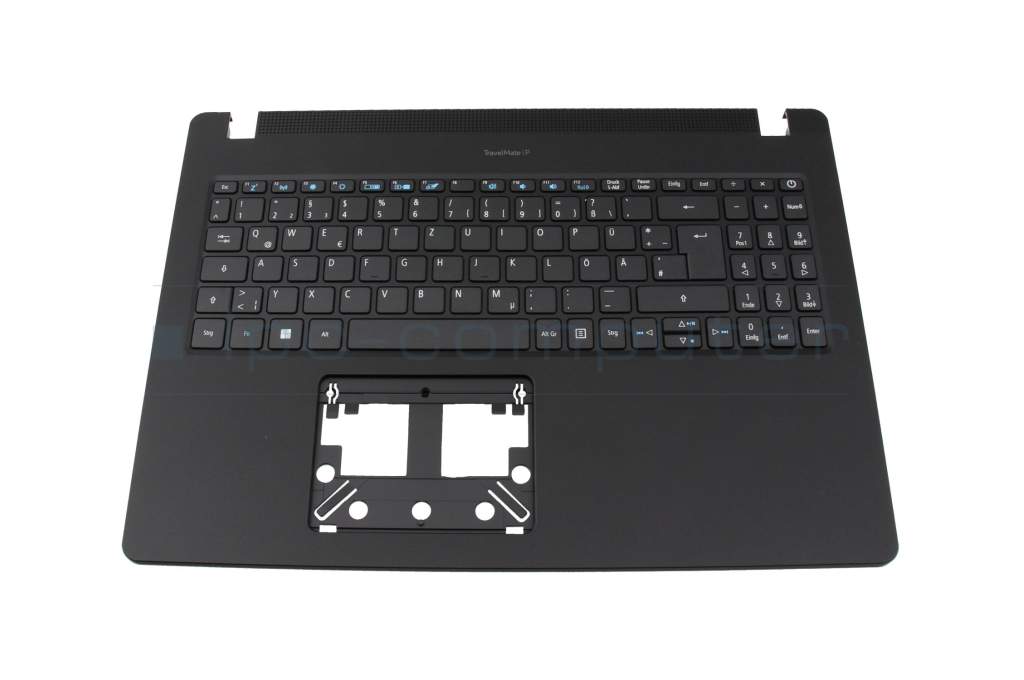 Original Acer Tastatur DE Deutsch Layout - Schwarze Chiclet Tastatur HQ2101A906007