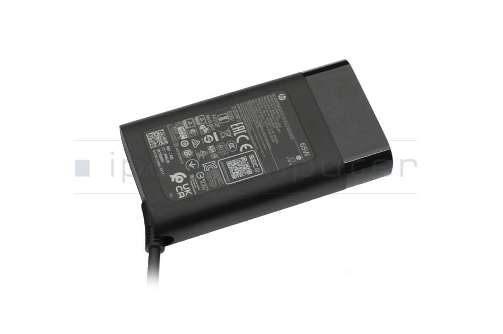 HP ProBook 470 G2 Original-Netzteil 65 Watt – 19,5V Ladegerät Mit Netzkabel, Kompatibel Mit Verschiedenen Modellen