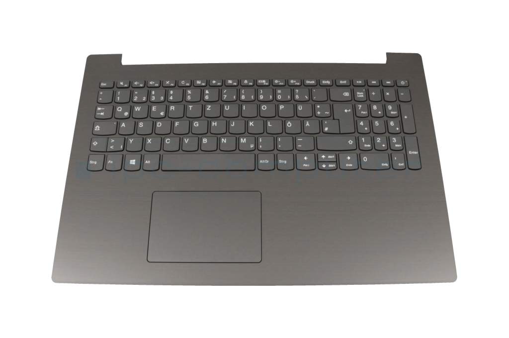 deutsch Lenovo IdeaPad 330-15AST Topcase DE 81D6 grau/weiß Original Tastatur inkl 