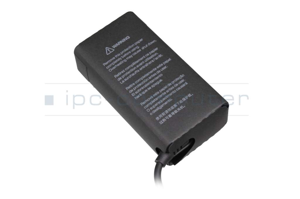 Lenovo ADL100YAC3A Alimentatore Originale USB-C 100W Per IdeaPad 5, Con Cavo, Nero
