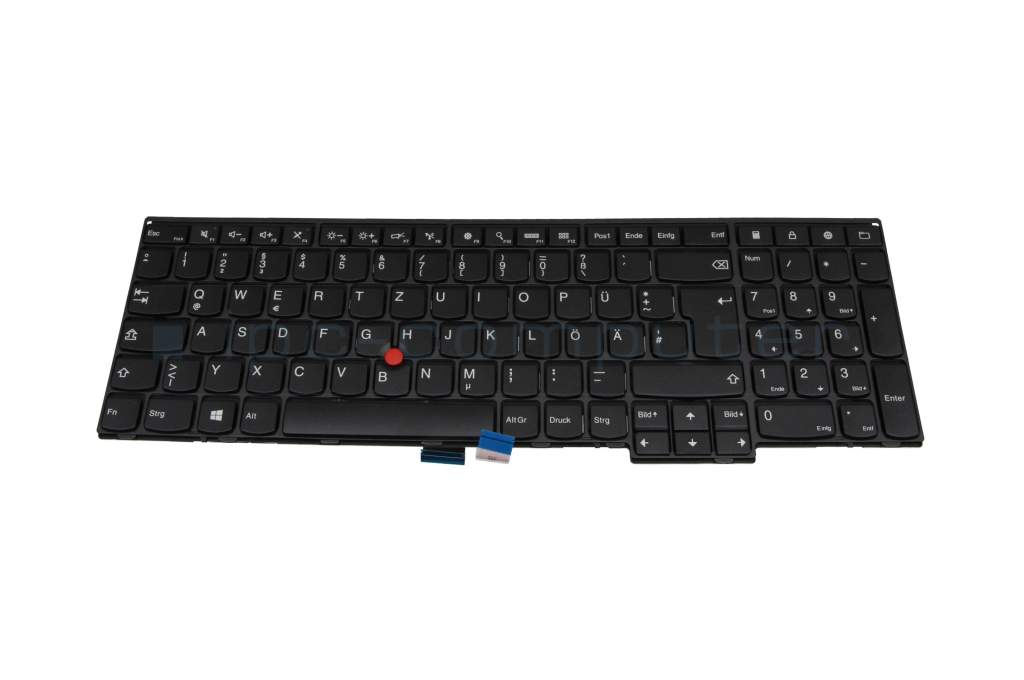 Original Lenovo Tastatur DE Deutsch Für ThinkPad E580 E585 E590 - Mit Mouse-Stick