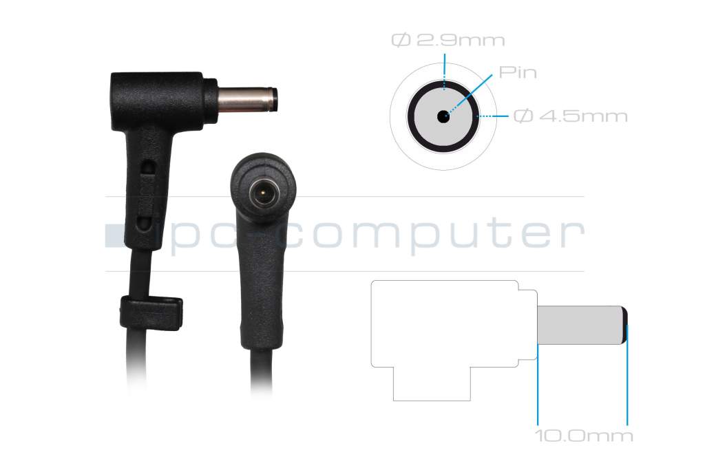 MSI Modern 14 B4M/B4MW (MS-14DK) Netzteil 65,0 Watt EU Wallplug - ipc ...