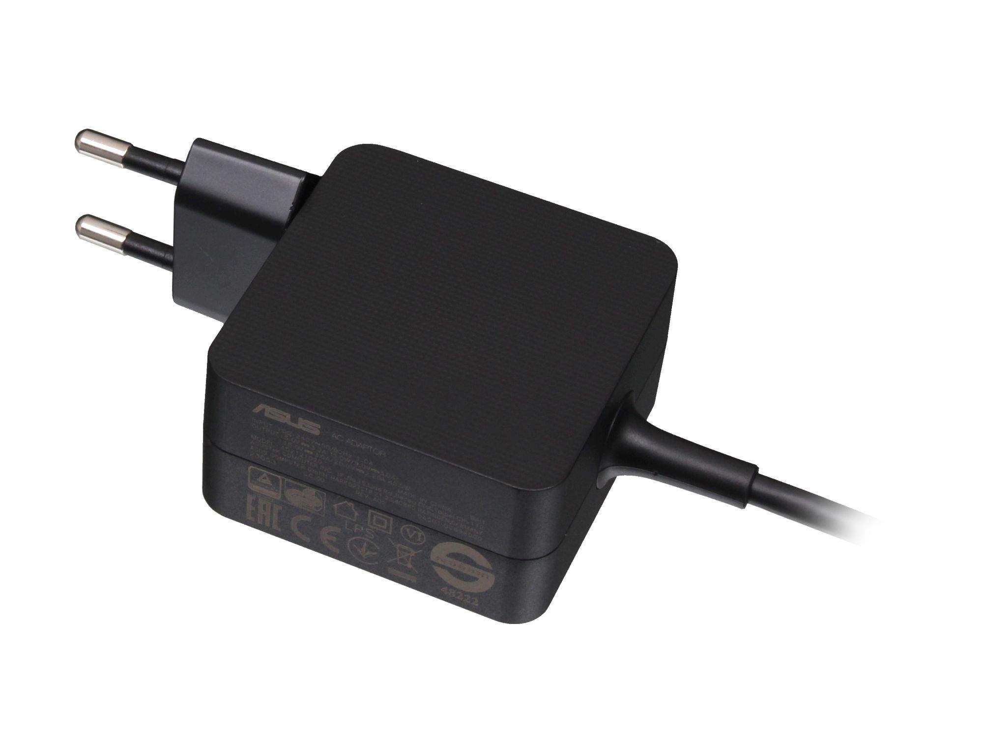 ASUS USB-C Netzteil 45 Watt EU Wallplug für Asus VivoBook Go Flip 14 TP1401KA