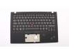 Lenovo 01YR664 C-Cover with keyboard, Slovenian, Black, Backlight, Fingerprint, NFC, UK