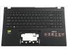 Acer 6B.QPEN7.030 COVER.UPPER.mit Tastatur US-INT.BL