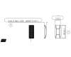 Asus 13NB0UR2T01011 UM5401QA-8K BTM BACK RUBBER