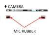 Asus 13NB0UV0L03021 X3500PH MIC RUBBER