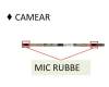 Asus 13NR0920L13011 NR2202RX MIC RUBBER