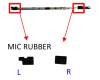 Asus 13NR09U0L05011 GA402RK MIC RUBBER L
