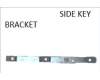 Asus 13NR0BH2M04011 GZ301VV-1F SIDE KEY BRACKET
