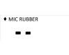 Asus 13NX04F0L60011 B2402CBA IR MIC RUBBER