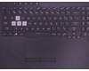 Asus 90NR01T3-R37UI1 G731GU-1C Tastatur / Keyboard (international)