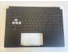 Asus 90NR09M1-R31UA2 FX507ZE-1A Tastatur / Keyboard (ukrainisch)