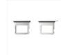 Apple 923-10812 SIM Tray (Original) - White, Apple iPhone 16 / 16 Plus