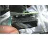 76CF6 Dell Left black LCD hinge cover