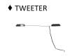 Asus 04072-04600300 NR2202RX TWEETER